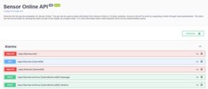 Sensor-Online API